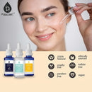 Anti-Aging Serum Set & Nourishing Lip Oil Trio