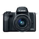 Canon EOS M50 with EF-M 15-45mm IS STM Lens Kit (Black)