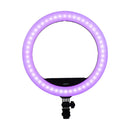 NanLite Halo 16C RGB LED Ring Light with Case