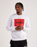 Hugo Box Logo Crewneck Sweatshirt