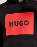 Hugo Box Logo Pullover Hoodie