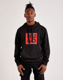 Hugo Stacked Box Logo Hoodie