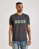 Boss Textured Logo Tee