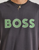 Boss Textured Logo Tee