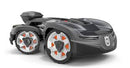 Husqvarna 435 iQ AWD Automower Wire-Free Robotic Mower, .9 Acre Mowing Capacity w/ Charging Station & EPOS Reference Station 970745205