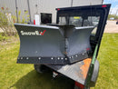 USED UTV Mule 4010 4x4 8583 - Green w/ SnowEx V-Plow
