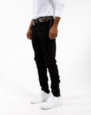 Dekryptic Industrial Indigo Stone Belt Jeans