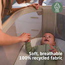 Iora Baby Bassinet & Bedside Sleeper - Classic Green