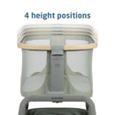 Iora Baby Bassinet & Bedside Sleeper - Classic Green