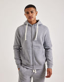 DH Essentials Basic Full-Zip Fleece Hoodie