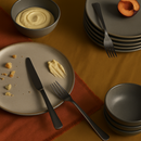 VIDA 12-Piece Porcelain Dinnerware Set