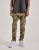 Jordan Craig Basic Sean Slim Distressed Denim Jeans