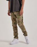 Jordan Craig Basic Sean Slim Distressed Denim Jeans