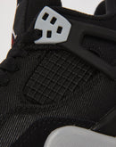 Jordan Air Jordan 4 Retro SE 'Black Canvas' Grade-School
