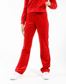 Juicy Couture Big Bling Velour Track Pants