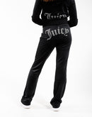 Juicy Couture Og Big Bling Velour Track Pants
