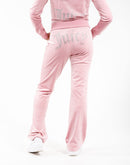 Juicy Couture Big Bling Velour Track Pants