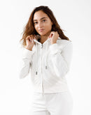 Juicy Couture Og Big Bling Velour Full-Zip Hoodie