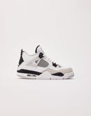 Jordan Air Jordan Retro 4 'White And Black' Grade-School