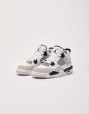 Jordan Air Jordan Retro 4 'White And Black' Grade-School