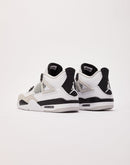 Jordan Air Jordan Retro 4 'White And Black' Grade-School