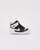 Jordan Air Jordan 1 Crib Bootie 'Black White’ Infant