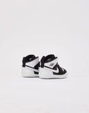 Jordan Air Jordan 1 Crib Bootie 'Black White’ Infant
