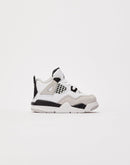 Jordan Air Jordan Retro 4 'White And Black' Infant