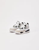 Jordan Air Jordan Retro 4 'White And Black' Infant