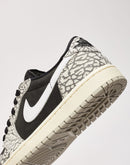 Jordan Air Jordan 1 Retro Low OG 'Black Cement’ Grade-School