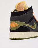 Jordan Air Jordan 1 Mid SE Craft Grade-School
