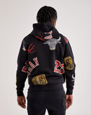 Jordan Essentials Fleece Allover Print Pullover Hoodie
