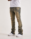 Jordan Craig Stacked Distressed Denim Jeans