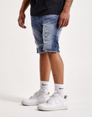 Jordan Craig Aged Wash Denim Shorts