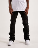 Jordan Craig Stacked Distressed Denim Jeans