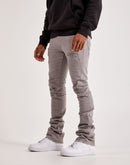 Jordan Craig Stacked Distressed Denim Jeans