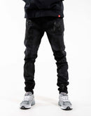 Jordan Craig Paint Rip And Repair Jeans