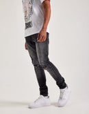 Jordan Craig Basic Slim Sean Distressed Denim Jeans