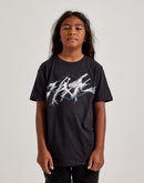 Jordan AJ4 Flight Lightning Tee Grade-School