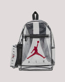 Jordan Clear Backpack With Pencil Case Grade-School