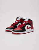 Jordan Air Jordan 1 Mid 'Bred Toe'