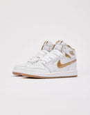 Jordan Air Jordan 1 Retro High OG 'White and Gold' Pre-School