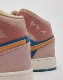 Jordan Air Jordan 1 Mid 'Sneaker School' Grade-School
