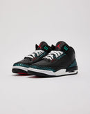Jordan Air Jordan 3 Retro SE 'Black and Hyper Jade' Grade-School