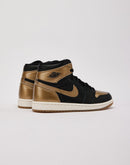 Jordan Air Jordan 1 Retro High OG ‘Black And Gold’ Grade-School