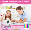 Contixo KC4  Kids Instant Print Camera, HD 1080P Digital Camera With 3 Rolls of Paper & 32G Card, 16X Zoom, Games & MP3, Ages 3-12