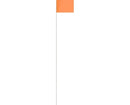 Keson Survey Flags – Orange (Box of 100)