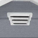 Keter Manor 4 ft. W x 6 ft. D Vertical Resin Outdoor Storage Shed Ideal For Patio Installation Included