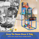Kids Basketball Arcade Game With Electronic Scoreboard and Sound Effect