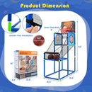 Kids Basketball Arcade Game With Electronic Scoreboard and Sound Effect